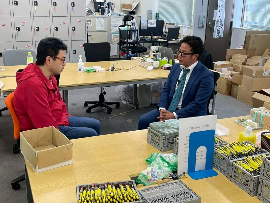 ▲就労移行支援事業所「にじ」代表・脊尾昌壮さん(画像:脊尾さん提供)